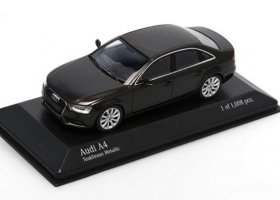 Black 1:43 Scale Minichamps Diecast Audi A4 Model