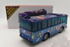 Mini Scale Blue TOMY Die-Cast Disney Mitsubishi Bus Toy