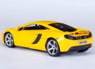 Orange / Yellow 1:24 Scale Diecast McLaren MP4-12C Model Model