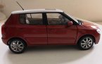 1:18 Scale Blue / Red / Orange Diecast Skoda Fabia Model