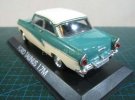 1:43 IXO Blue-White Diecast Ford Taunus 17M Model