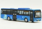 1:87 Scale Blue NO.147 Plastic Iveco Crossway City Bus Model