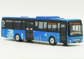 1:87 Scale Blue NO.147 Plastic Iveco Crossway City Bus Model