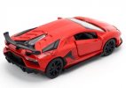 White / Red 1:43 Kids Diecast Lamborghini Aventador SVJ63 Toy