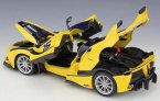 Red / Yellow 1:18 Scale Bburago Diecast Ferrari FXX K Model