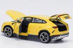 Yellow / Gray 1:18 Scale Diecast 2018 Lamborghini Urus Model