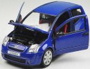 Welly 1:24 Scale Red / Blue Diecast 2003 Citroen C2 Model