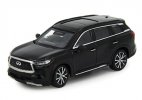 1:64 Scale White /Blue /Black Diecast 2022 Infiniti QX60 Model