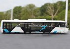 1:42 Diecast Kinwinauto HTKB142EV1 Electric Airport Bus Model