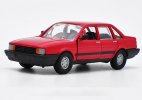 Blue / Red 1:43 Scale Diecast VW Santana Model