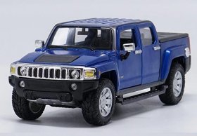 1:25 Blue MaiSto Diecast Hummer H3T Model