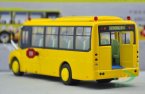 1:43 Scale Yellow Die-Cast School Bus Model