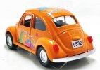 Kids Colorful Painting 1:32 Scale Diecast VW Beetle Toy