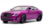 Purple /White / Gray 1:24 Scale Bentley Continental Super Sports