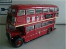 1:76 Scale Red CORGI Brand London Double-decker Bus Model