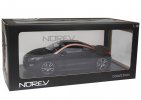 Black 1:18 Scale Norev Diecast Peugeot RCZ R Concept Model