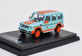 1:64 Scale Blue Diecast Mercedes Benz G500 4X4 Model