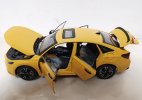 White / Yellow / Blue Diecast 2022 Honda Integra Car Model