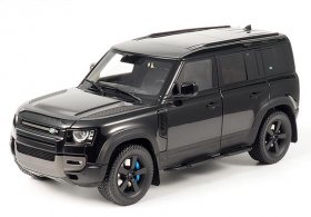 Black Almost Real Diecast 2020 Land Rover Defender 110 SUV Model