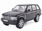 Silver / Black / White 1:18 Scale Diecast Range Rover Model