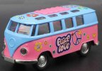 Pink / Orange / Red / Blue Kids 1:32 Diecast VW Bus Toy