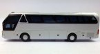 Silver 1:43 Scale Die-Cast Neoplan Young Man Tour Bus Model