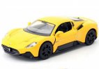 Kids Red / Yellow 1:36 Scale Diecast Maserati MC20 Toy
