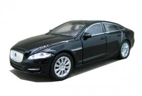 Black 1:36 Scale Welly Diecast Jaguar XJ Toy