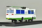 1:76 White SK5105GP NO.103 Diecast GuangZhou Trolley Bus Model