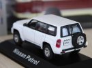 White 1:43 Scale Diecast Nissan Patrol Model