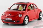 Kids Red / Yellow / Green 1:24 Scale Diecast VW New Beetle Toy