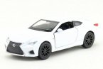 Kids Blue / White 1:36 Scale Welly Diecast Lexus RC F Toy