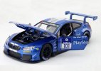 Blue 1:24 Scale NO.101 Diecast BMW M6 GT3 Model