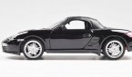 Black / Yellow 1:24 Scale Welly Diecast Porsche Boxster S Model