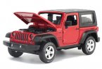 Red / Blue / White / Green Diecast Jeep Wrangler Rubicon Toy