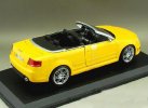 Black / Yellow 1:18 Scale Maisto Diecast Audi RS4 SPYDER Model