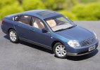 1:18 Scale Black / Blue Diecast 2004 Nissan Teana Car Model