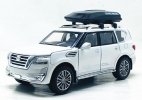 Black / White / Blue 1:32 Scale Kids Diecast Nissan Patrol Toy