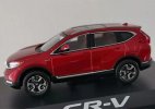 Red 1:43 Scale Ebbro Diecast Honda CR-V Hybrid SUV Model