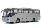 1:43 Scale Silver Die-Cast Volvo 9700 Bus Model