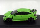 Blue / Green 1:43 Scale Resin 2017 Honda Civic Type R FK8 Model