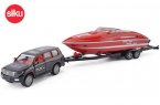 1:55 SIKU Diecast 2543 Toyota Land Cruiser With Trailer Toy