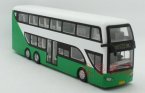 Kids Green /White /Red NO.500 Die-Cast BeiJing Double Decker Bus