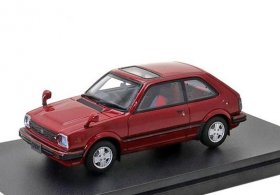 Red / White / Black 1:43 Diecast 1981 Honda Civic CX-S Model