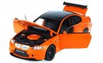 Orange 1:18 Scale Diecast BMW M3 GTS Model