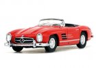 Red / Golden / Black / White Diecast Mercedes-Benz 300SL Model