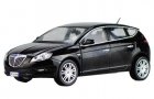 Black 1:24 Scale Motorama Diecast Lancia Model