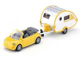 Yellow Mini Scale Kids SIKU 1629 Diecast VW Beetle Toy