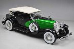 1:18 Scale Red / Green Diecast 1934 Duesenberg Model