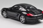 Black / Red / Yellow 1:18 Scale Welly Diecast Porsche Cayman S